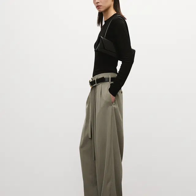 RECTO SS25 LONG SLEEVES SHEER JERSEY TOP