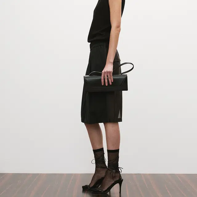 RECTO SS25 SHEER BACK BANDING SKIRT