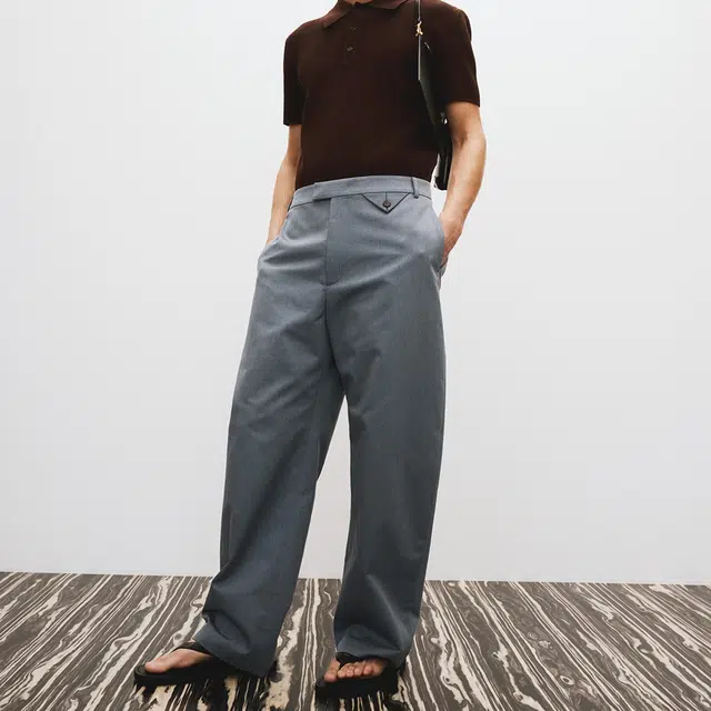 RECTO SS25 CURVED SEAM DETAIL PANTS