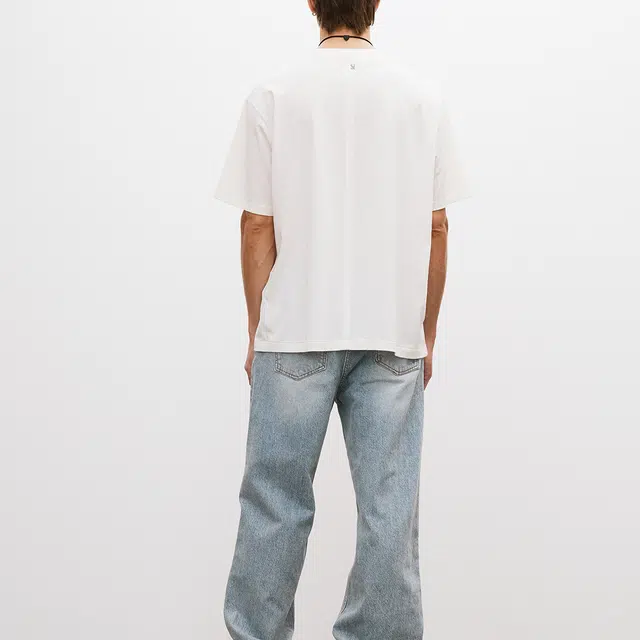 RECTO SS25 MENS CASHMERE BLEND LOOSE FIT T-SHIRT T