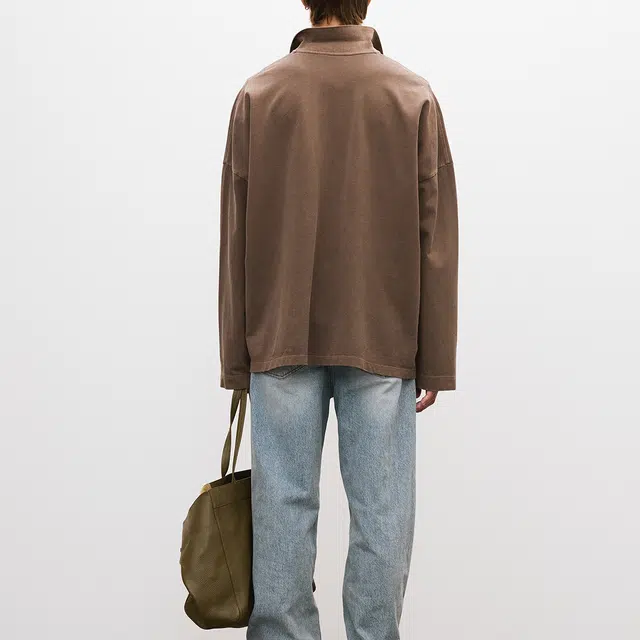 RECTO SS25 OVERSIZED GARMENT COTTON PIQUE Polo