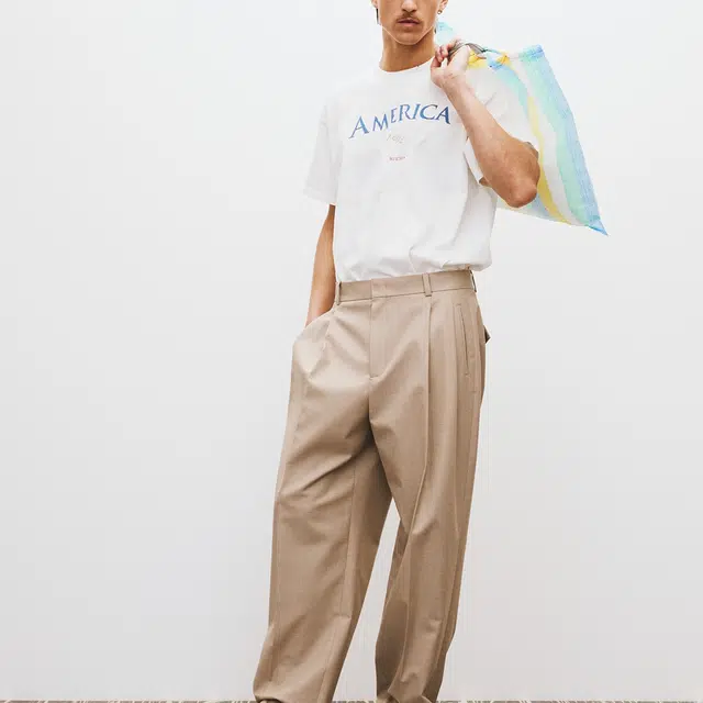 RECTO SS25 DIRTY VINTAGE DYEING DESTROYED T-SHIRT T