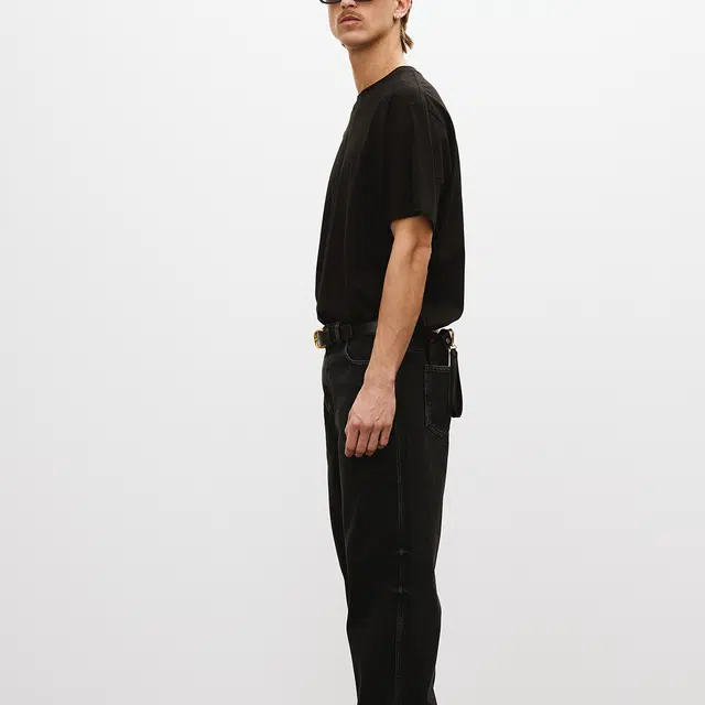 RECTO SS25 MENS CASHMERE BLEND LOOSE FIT T-SHIRT T