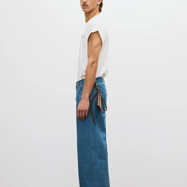RECTO SS25 AMERICA 1992 SLEEVELESS TURN UP T-SHIRT T