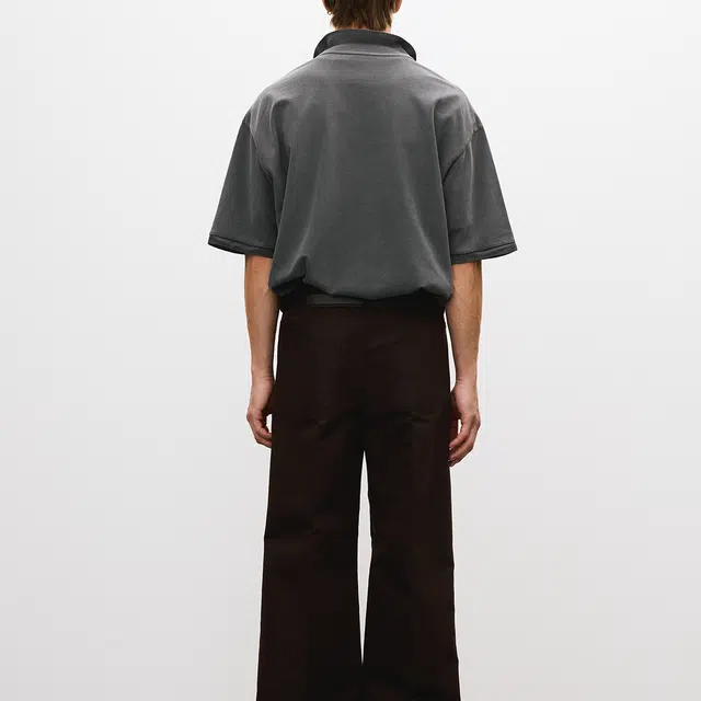RECTO SS25 OVERSIZED GARMENT COTTON PIQUE SHORT Polo