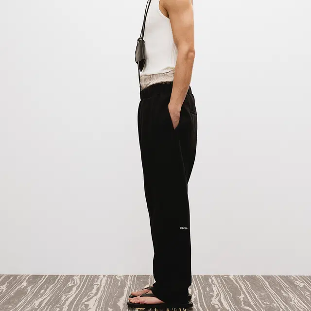 RECTO SS25 WIDE BANDING LOOSE FIT SWEAT PANTS