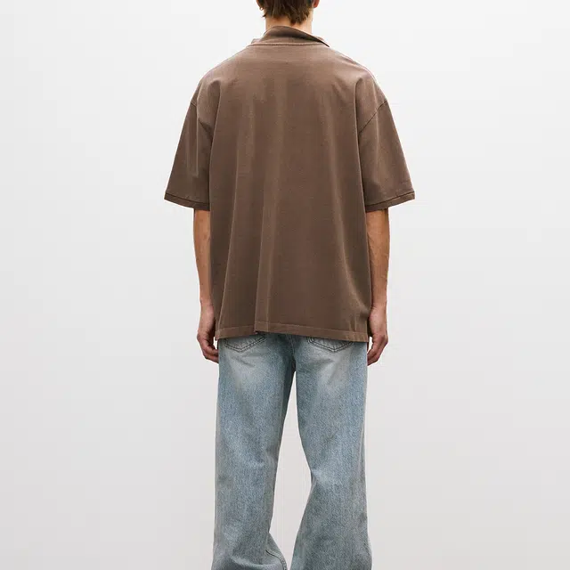 RECTO SS25 OVERSIZED GARMENT COTTON PIQUE SHORT Polo