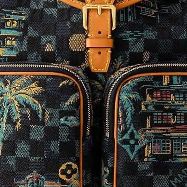 LOUIS VUITTON Montsouris CARGO Damier Palm Trees