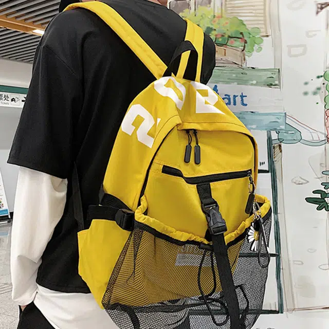 巴朗熊 训练多功能 牛津纺 双肩包 常规 男女同款情侣款 多色