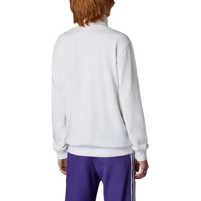 adidas Originals Half-Zip Sweatshirt White