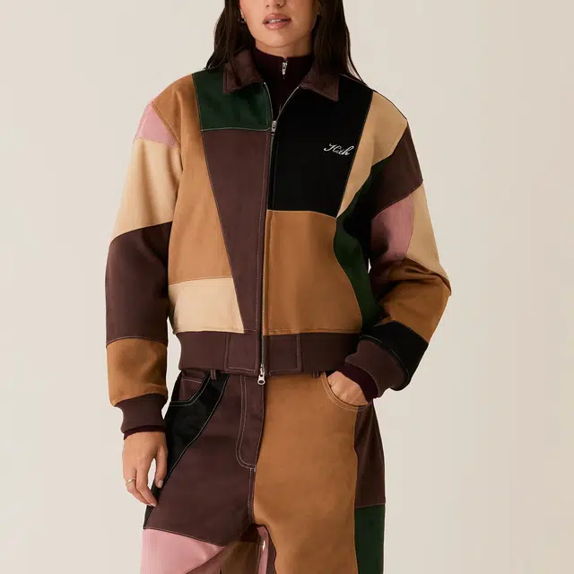 KITH Brisa Patchwork Bomber