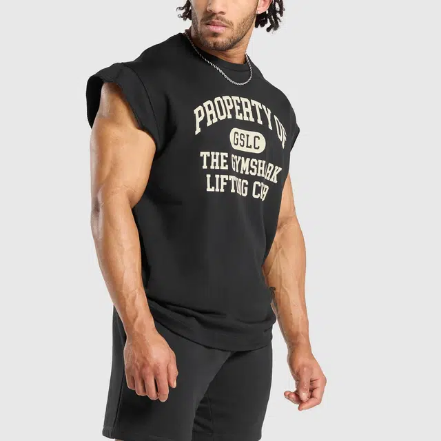 GYMSHARK Property Of Cut Off Tank T