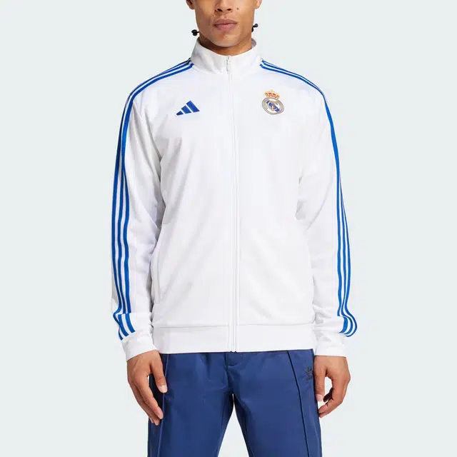 adidas Real Madrid SS24 REAL MADRID DNA TRACK TOP logo