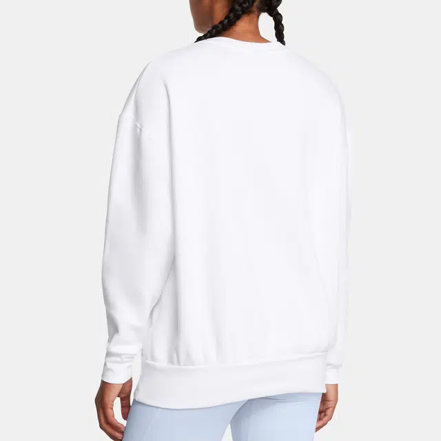 Under Armour Icon UA Fleece Oversized Crew logo