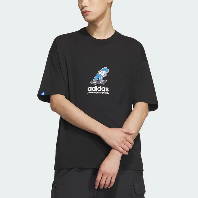 adidas originals CITY SKATEshort-sleeved FW24 logoT