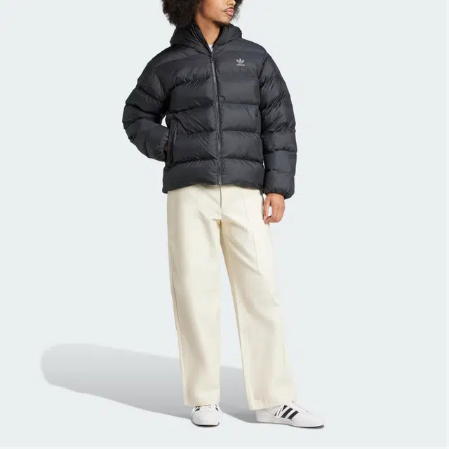 adidas Tonal Hooded Puffer Jacket