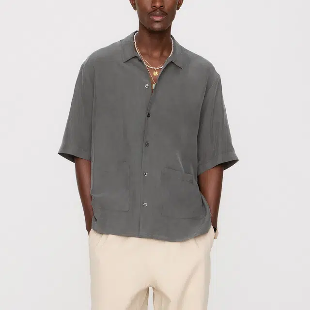 KITH SS25 Kin Silk Habotai Reade