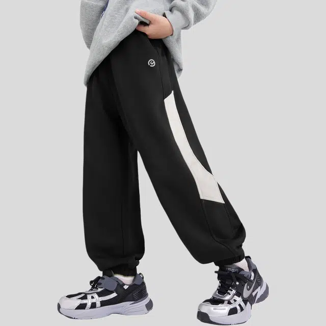 左西长裤 防风加绒保暖耐磨抗静电束脚休闲 儿童款