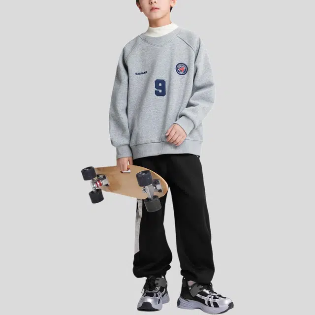 左西长裤 防风加绒保暖耐磨抗静电束脚休闲 儿童款