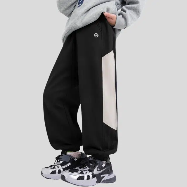 左西长裤 防风加绒保暖耐磨抗静电束脚休闲 儿童款