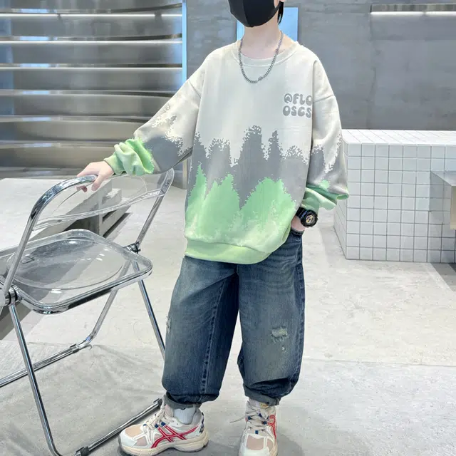 浪莎 套头柔软时尚舒适卫衣青少年