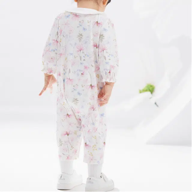 英氏连体衣 碎花亲肤柔软舒适 婴幼童