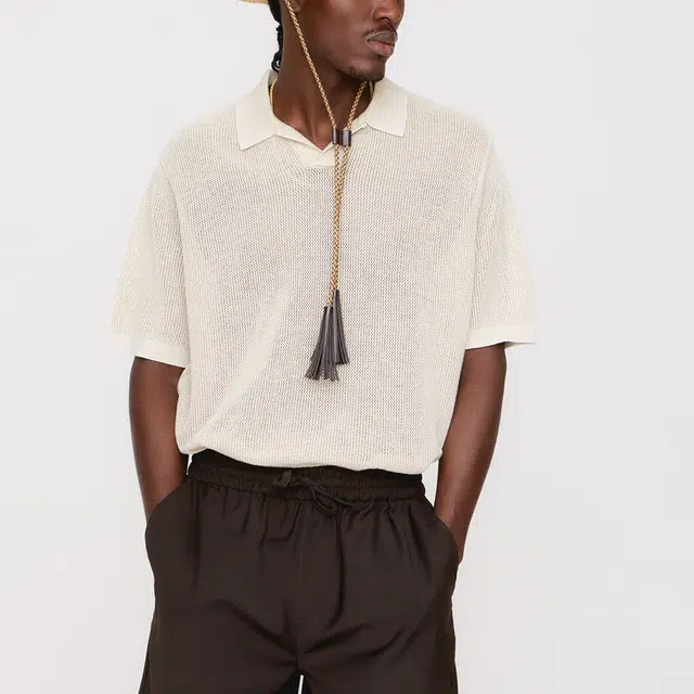 KITH Open Knit Drew Polo