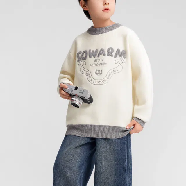 左西毛衣 套头柔软舒适 儿童款