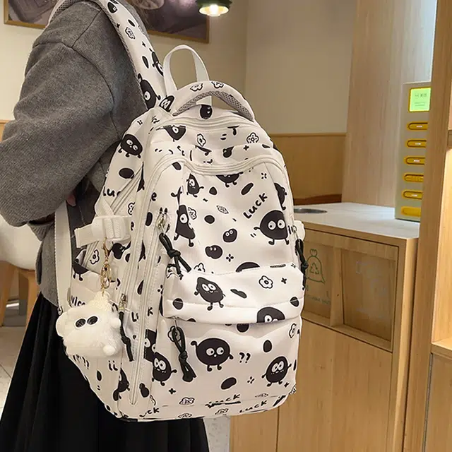 恒源祥 校园背包休闲 尼龙 双肩包 常规 男女同款情侣款 多色