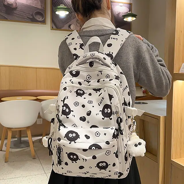 恒源祥 校园背包休闲 尼龙 双肩包 常规 男女同款情侣款 多色