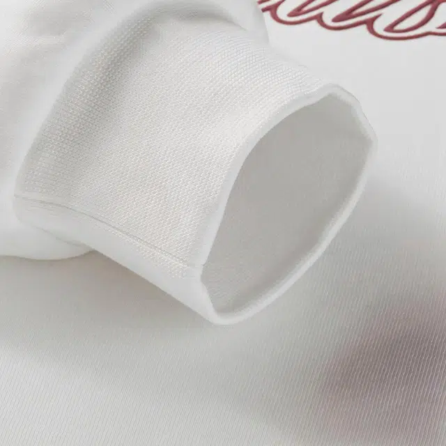 安踏儿童卫衣 时尚字母连帽长袖 柳絮白 青少年