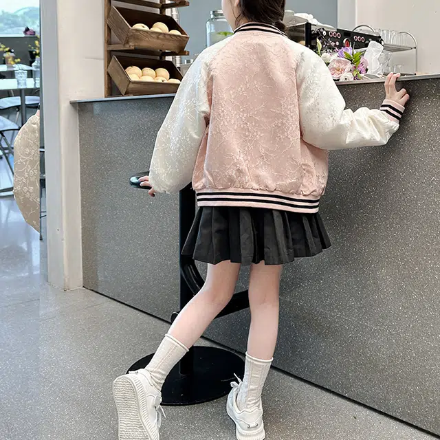 浪莎 时尚休闲舒适柔软百搭长袖棒球服青少年