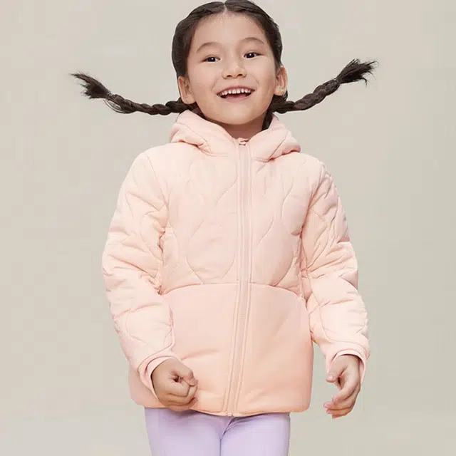 蕉下 童装 拼接休闲防寒防风保暖百搭棉服 女童