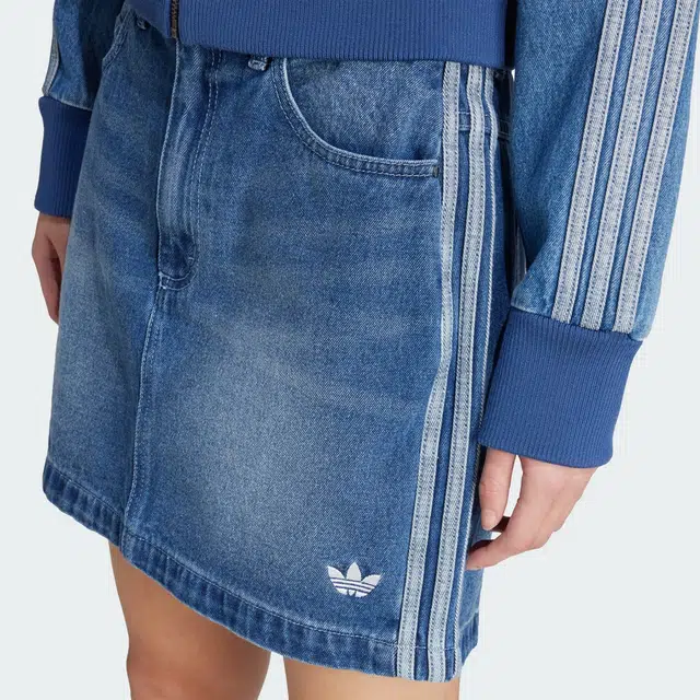 adidas originals 3-Stripes Denim Mini