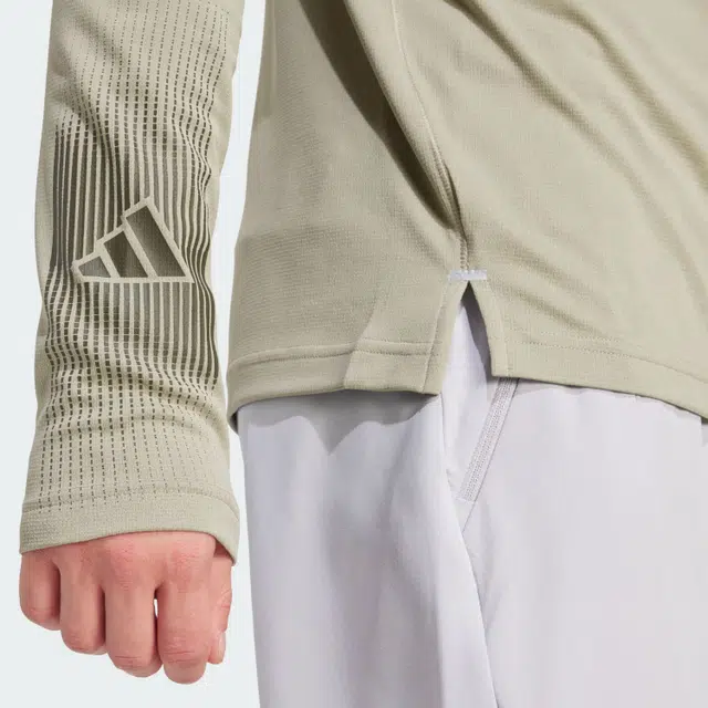 adidas Gym+AEROREADY BRANDLOVE 14-ZIP SHIRT T