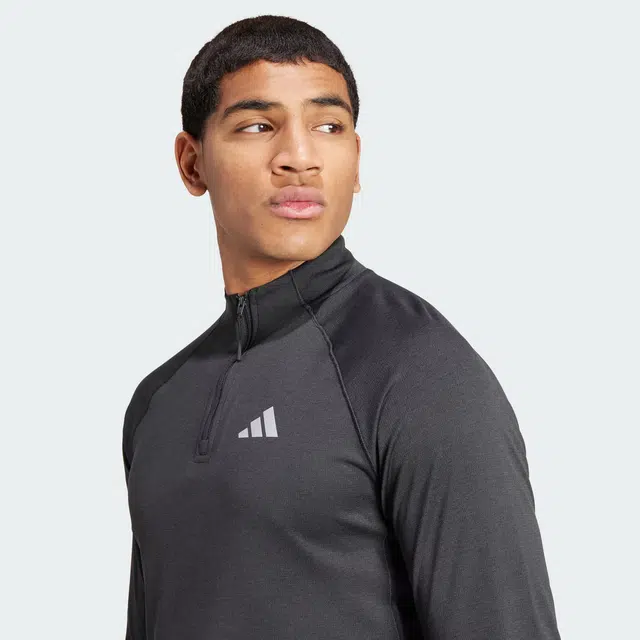 adidas Gym+AEROREADY 1/4-Zip Shirt