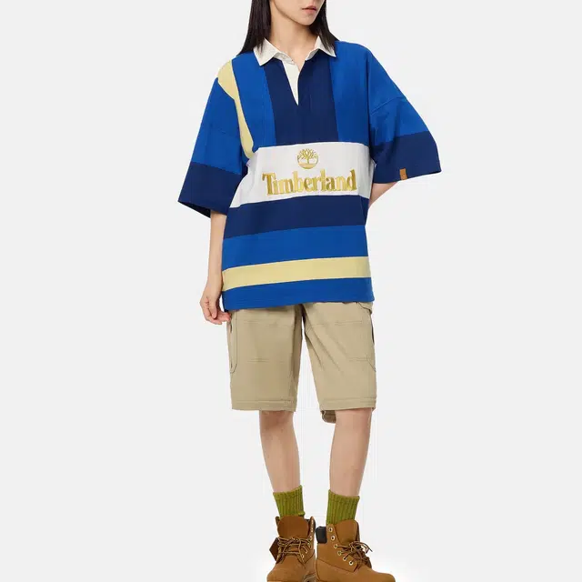 Timberland Tokyo Design Collective Polo Shirt Navy