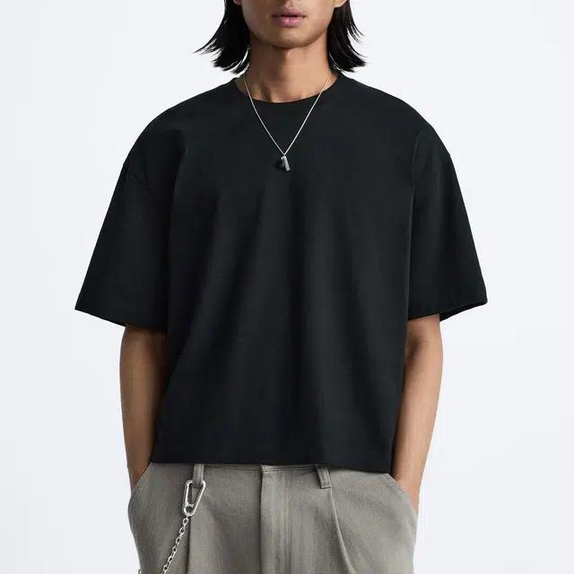 ZARA boxy fit T