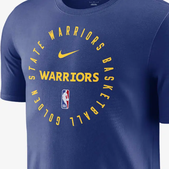 Nike Golden State WarriorsDRI-FIT NBA FW24 logoT