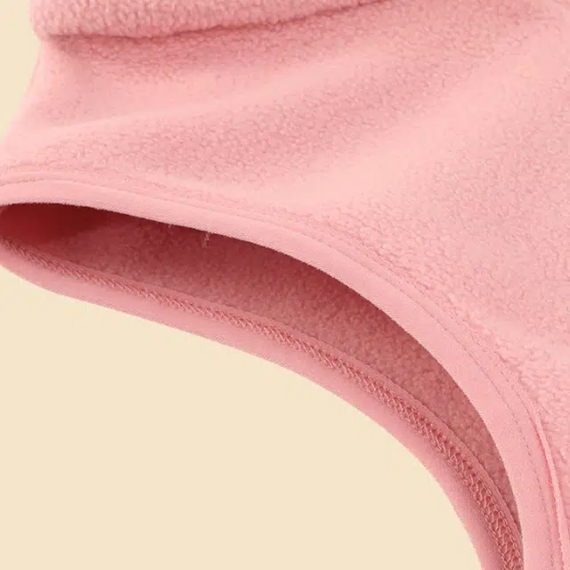 大童 红豆 纯色柔软亲肤舒适马甲 玉粉