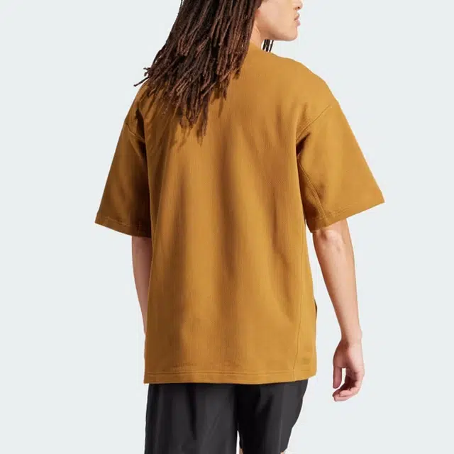 adidas LOUNGE PIQU TERRY BASEBALL SHIRT V