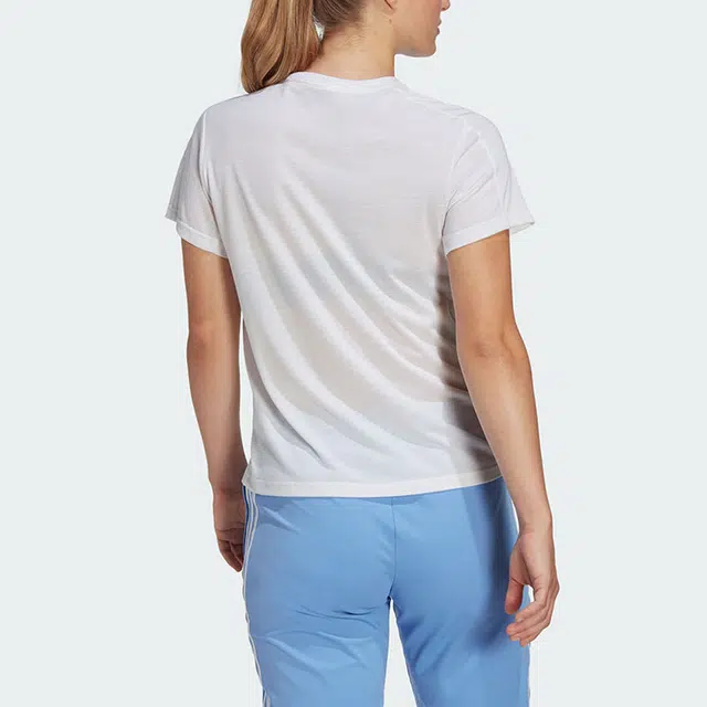 adidas AEROREADY ESSENTIALS CREWNECK TEE logo T