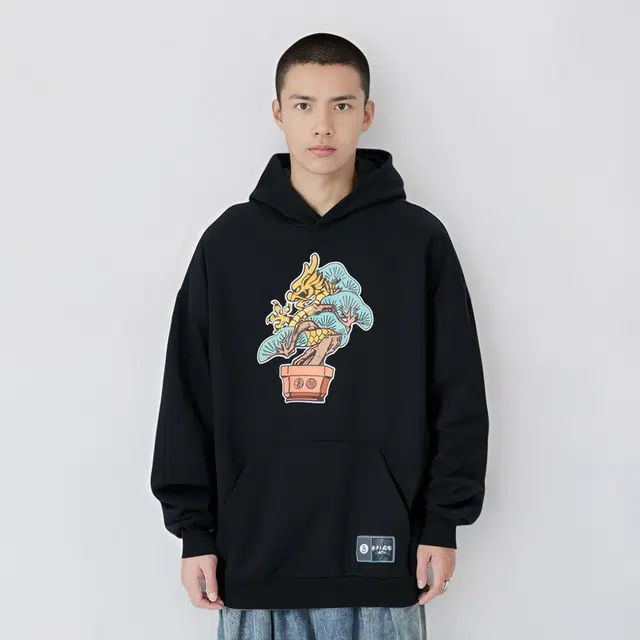 x BONSAI DRAGON HOODIE
