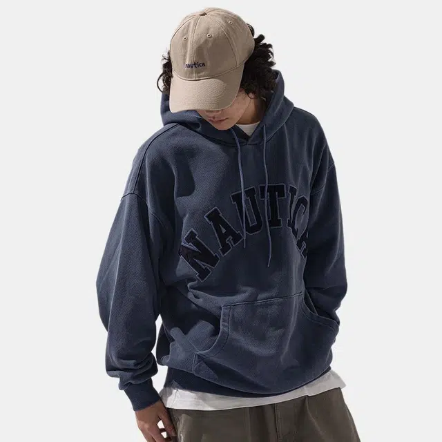 Nautica Logo Print Hoodie