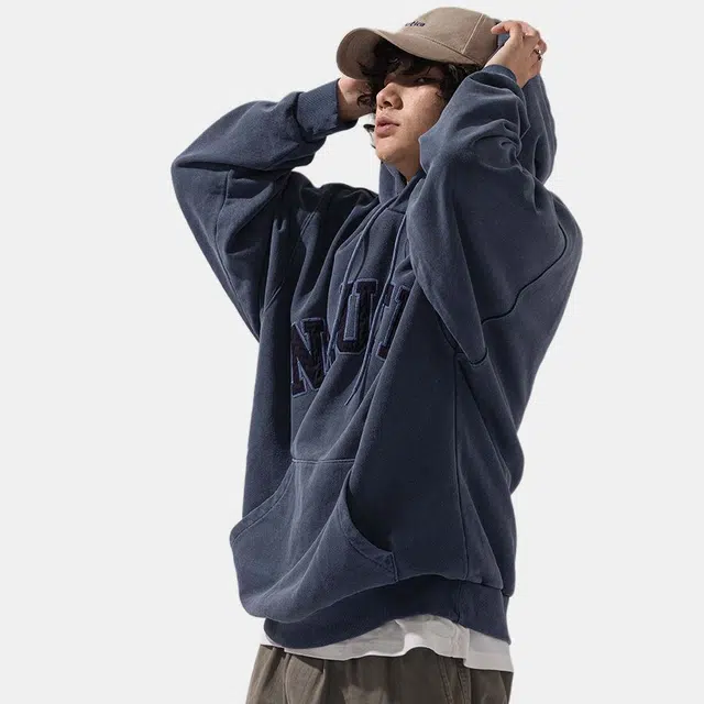 Nautica Logo Print Hoodie
