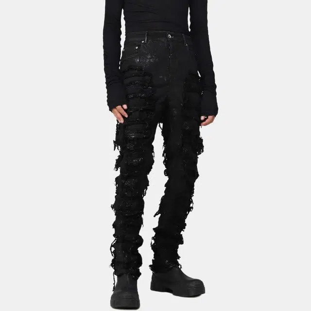 Rick Owens RO FW22 Black Jeans