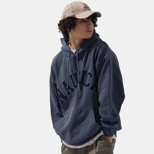 Nautica Logo Print Hoodie