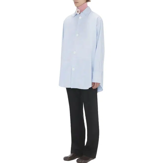 JW Anderson Oversized Shirt With Ceramic Buttons