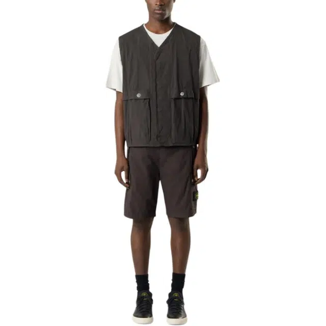 STONE ISLAND SS25 LOGO Ripstop
