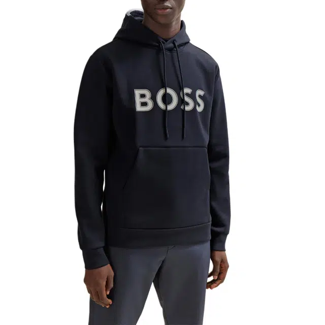 HUGO BOSS Hoodie With Logo Print